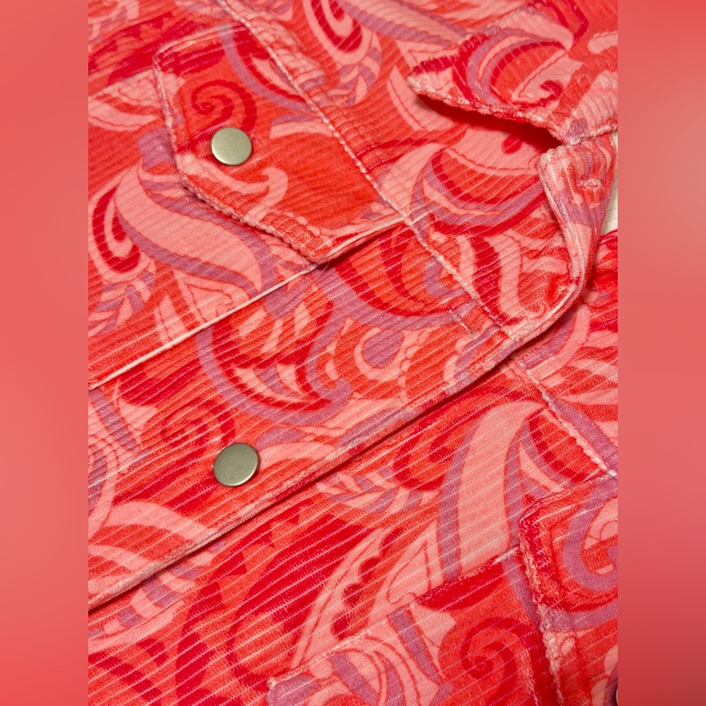 Emily Wonder Paisley Jean Jacket - Picture 6 of 10